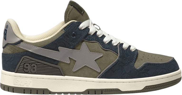 BAPE Sk8 Sta 'Verde Militar Azul Oscuro' 1H80191019 Buy BAPE Sk8 Sta 'Verde Militar Azul Oscuro' 1H80191019