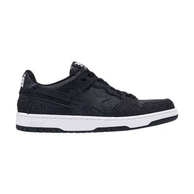 BAPE Sk8 Sta 'Black Denim'