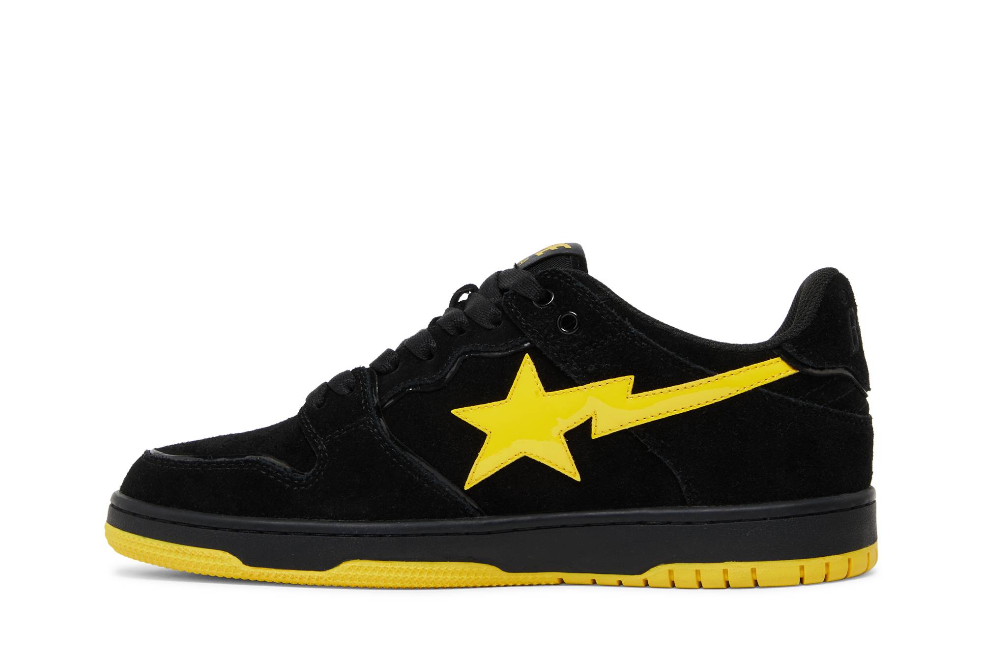 Lookbook 베이프 스케이트 스타 '블랙 일렉트릭 옐로우' 001FWG701031X