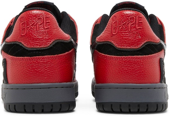 BAPE Sk8 Sta 'Hitam Merah' 1H80191003-RED Details for BAPE Sk8 Sta 'Hitam Merah' 1H80191003-RED