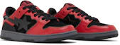 Cheap ベイプ SK8 STA 黒赤 (Bei SK8 STA Kuro Aka) 1H80191003-RED