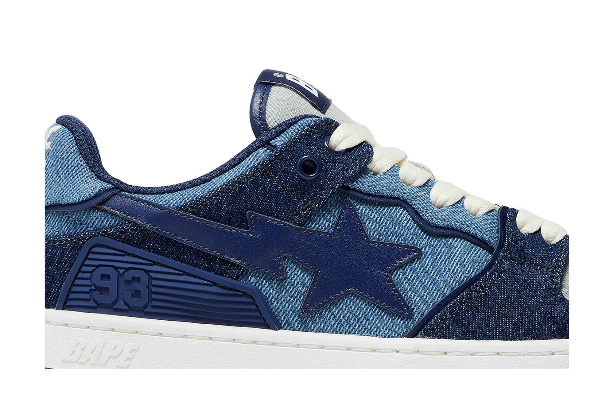 Order BAPE Sk8 Sta 'Denim' Zapatillas de Skate Denim 1J30191022-IND