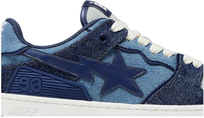 BAPE Sk8 Sta 'Denim' Zapatillas de Skate Denim 1J30191022-IND Order BAPE Sk8 Sta 'Denim' Zapatillas de Skate Denim 1J30191022-IND
