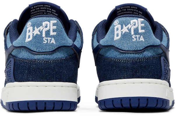 BAPE Sk8 Sta 'Denim' Zapatillas de Skate Denim 1J30191022-IND Details for BAPE Sk8 Sta 'Denim' Zapatillas de Skate Denim 1J30191022-IND