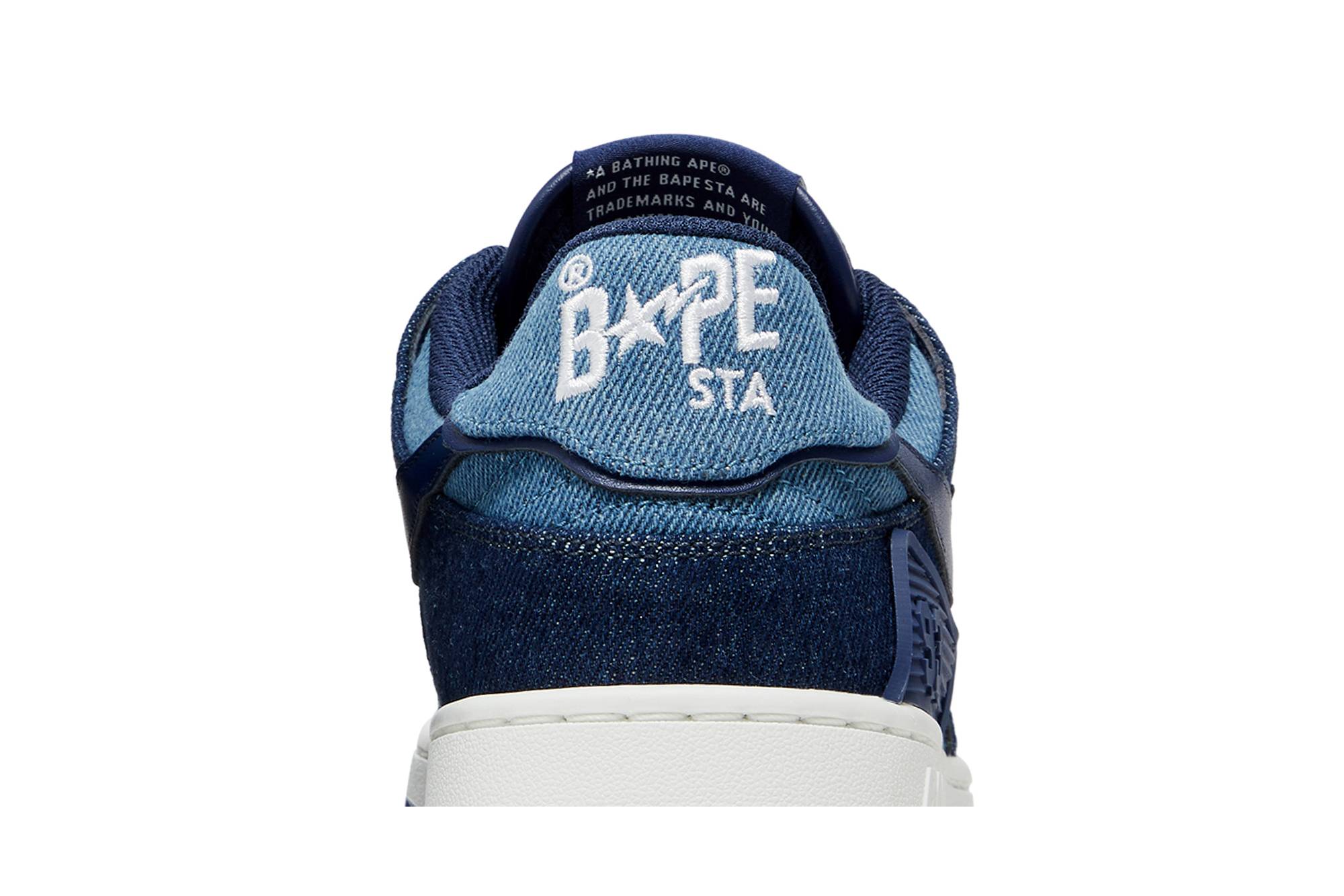 Sizing BAPE Sk8 Sta 'Denim' Zapatillas de Skate Denim 1J30191022-IND