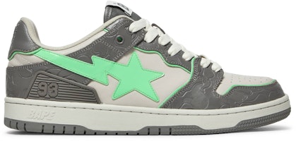 BAPE Sk8 Sta 'Grey Green' 1H80191018