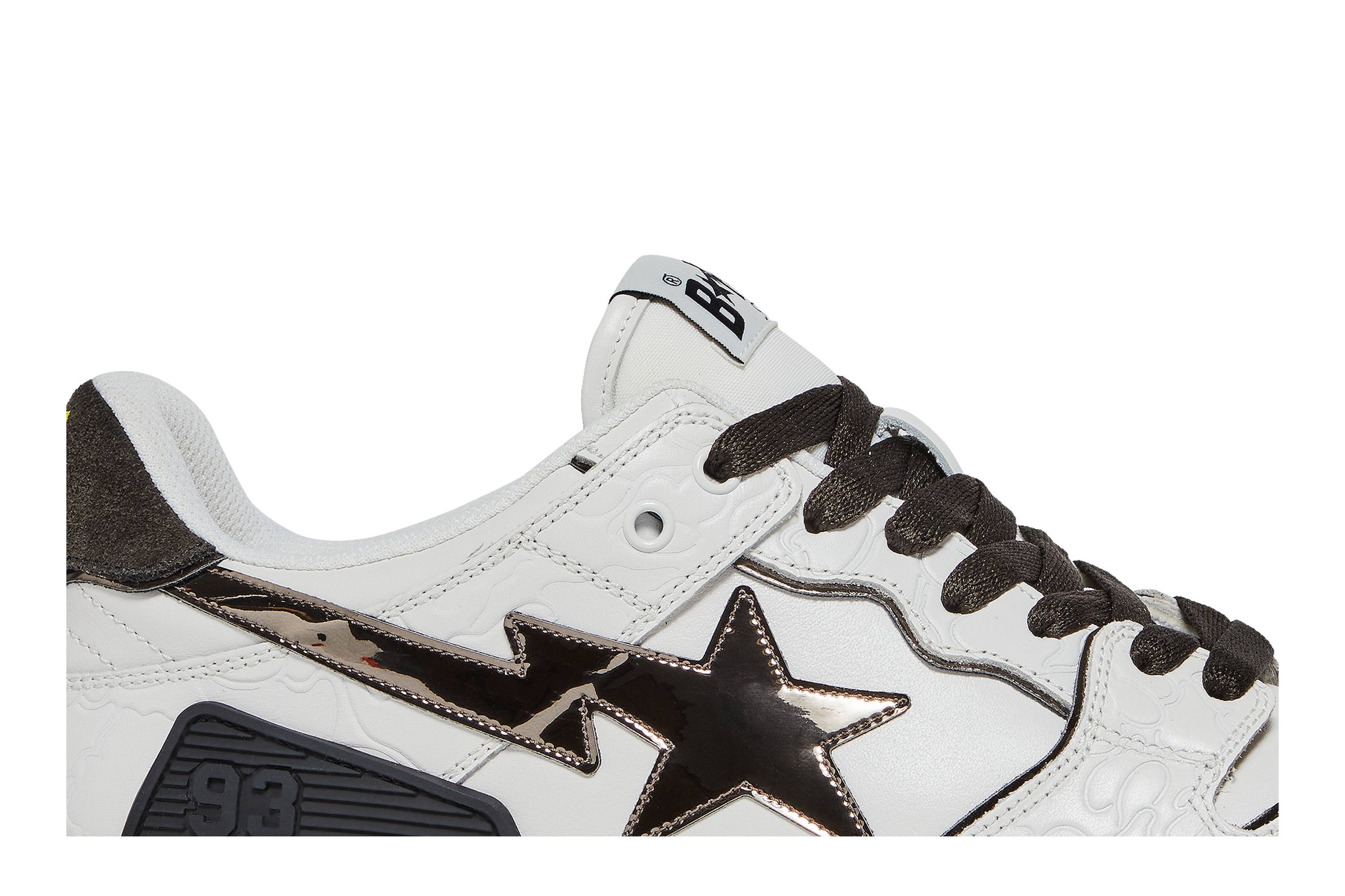 Order BAPE Sk8 Sta '白色金属银' 1H80191020-WHT