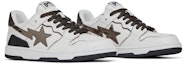 Cheap BAPE Sk8 Sta '白色金属银' 1H80191020-WHT