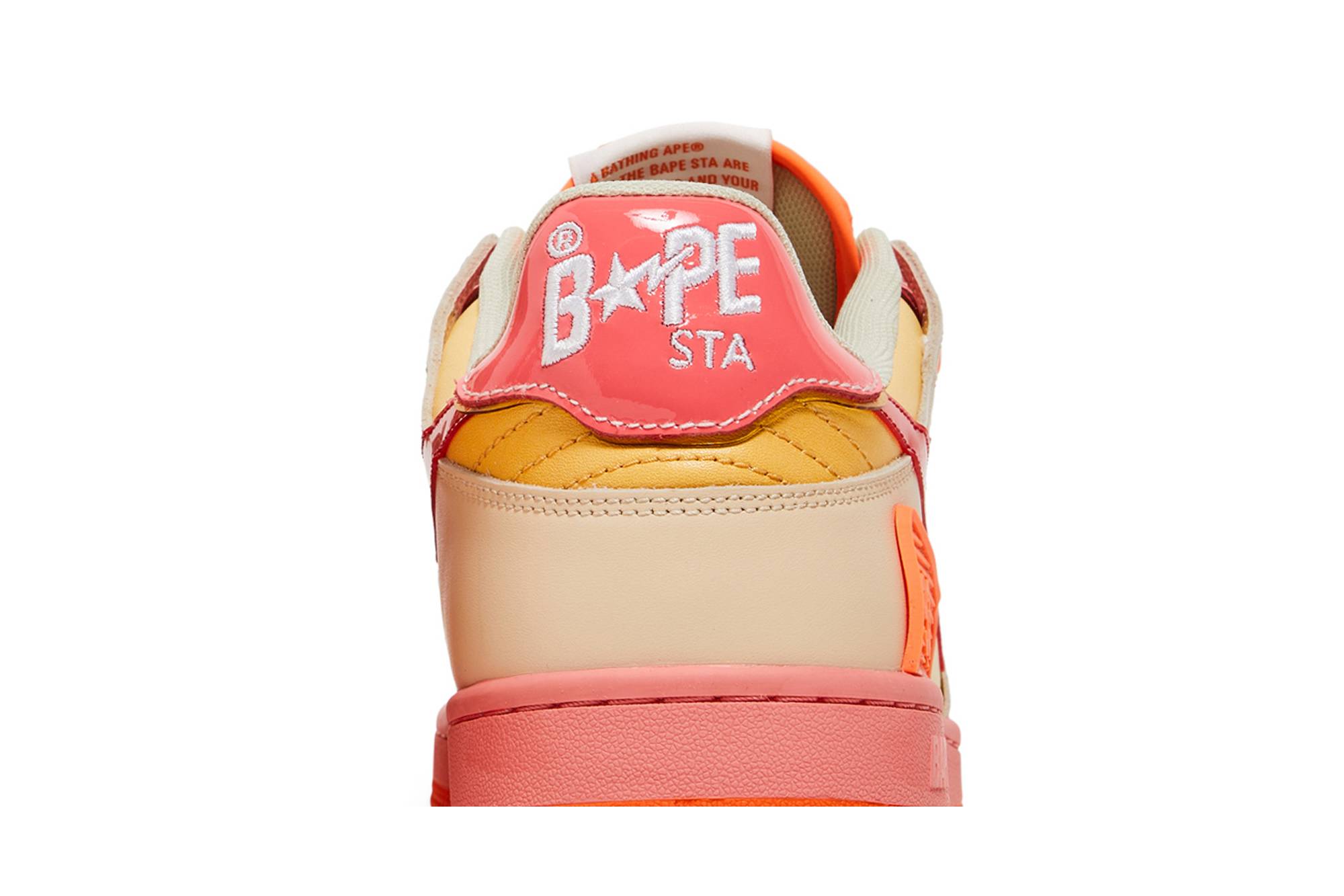 Sizing BAPE Sk8 Sta M1 'Orange' 1I30191003-ORG