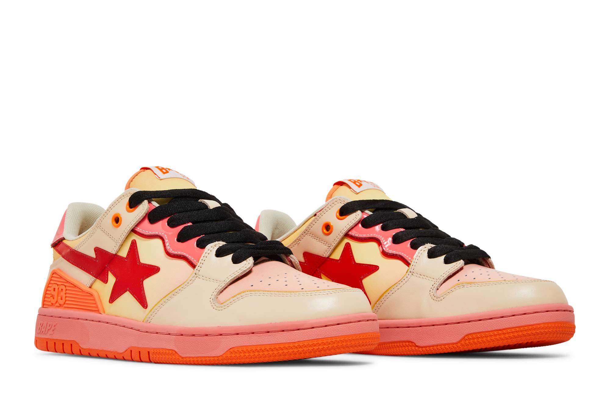 Cheap BAPE Sk8 Sta M1 'Orange' 1I30191003-ORG