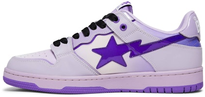 Lookbook 베이프 스케잇 스테이 M1 '퍼플' (Bape Skate Sta M1 'Purple') 1I30191003-PUR