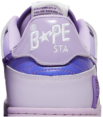 BAPE Sk8 Sta M1 'Ungu' 1I30191003-PUR Sizing BAPE Sk8 Sta M1 'Ungu' 1I30191003-PUR