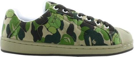 BAPE Skullsta FS-020 Low 'Green Camo' 430