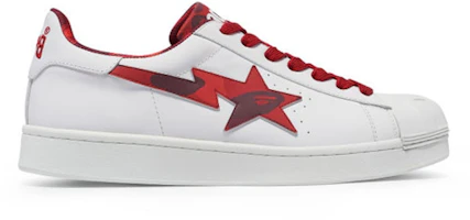 BAPE Skullsta M1 'White Red' 1J20191007-RED BAPE Skullsta M1 'White Red' 1J20191007-RED