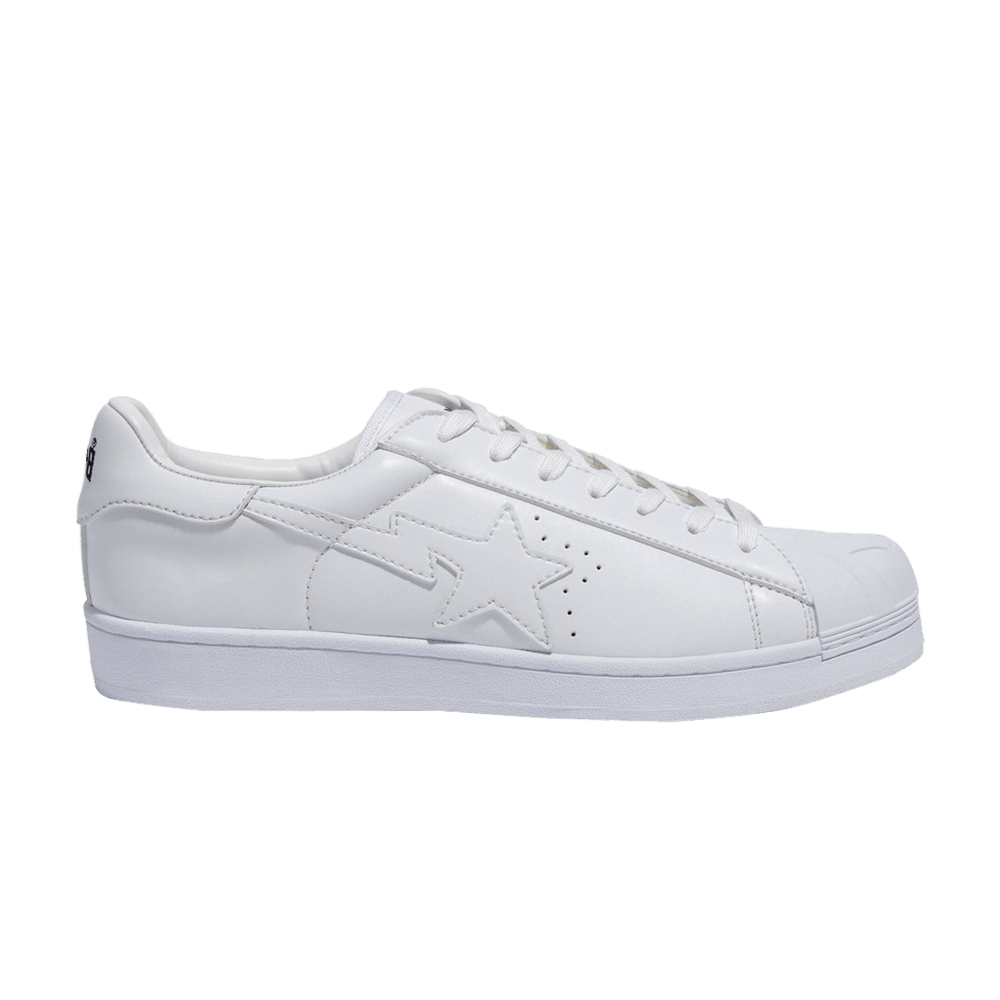 BAPE Skullsta Patent Big Tongue Ultra Low 'White'
