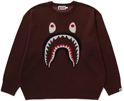 BAPE Slim Fit Graphic Crewneck Long-Sleeve Sweatshirt 1J80-120-006 BAPE Slim Fit Graphic Crewneck Long-Sleeve Sweatshirt 1J80-120-006