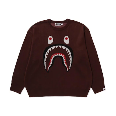 BAPE Slim Fit Graphic Crewneck Long-Sleeve Sweatshirt 1J80-120-006