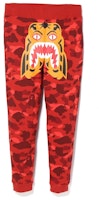 Bape Slim Sweat Pants Red Bape Slim Sweat Pants Red