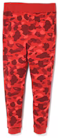 Order Bape Slim Sweat Pants Red