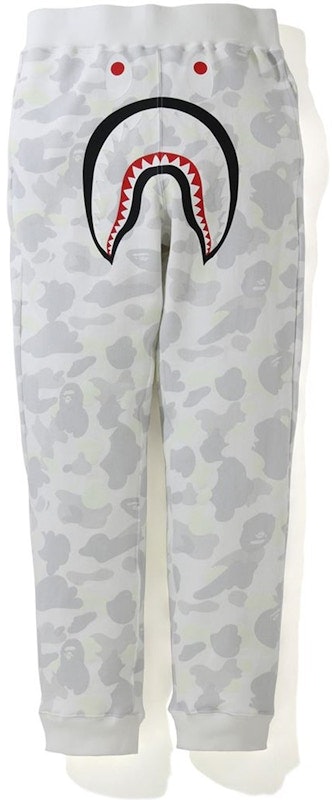 bape-slim-sweat-pants-white