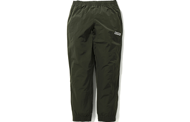 BAPE Solid Color Letter Jogger Pants Men 0ZXPTM152017D