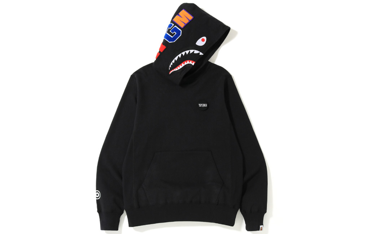 BAPE Solid Color Logo Hoodie 0ZXSWM114007D
