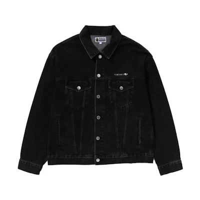 BAPE Solid Color Long-Sleeve Button-Up Jacket 1J80-140-056