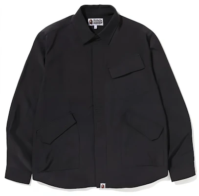 BAPE Jaket Lengan Panjang Poket Warna Solid 1J30-131-007 Buy BAPE Jaket Lengan Panjang Poket Warna Solid 1J30-131-007