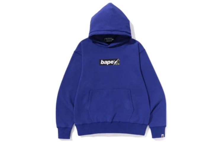 Order BAPE Solid Letter Print Hoodie 1J20-114-005