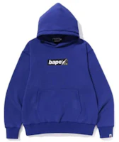 Order BAPE Solid Letter Print Hoodie 1J20-114-005
