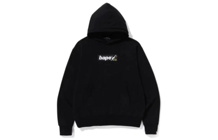 Lookbook BAPE Solid Letter Print Hoodie 1J20-114-005