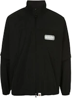 BAPE Solid Logo Detachable Sleeve Jacket Black M140013C BAPE Solid Logo Detachable Sleeve Jacket Black M140013C
