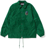 BAPE Solid Logo Square Collar Long Sleeve Jacket for Men 1J70-140-004 BAPE Solid Logo Square Collar Long Sleeve Jacket for Men 1J70-140-004