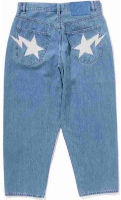 BAPE 金屬標誌寬鬆版型牛仔褲 男款. 1J80-150-053 Lookbook BAPE 金屬標誌寬鬆版型牛仔褲 男款. 1J80-150-053