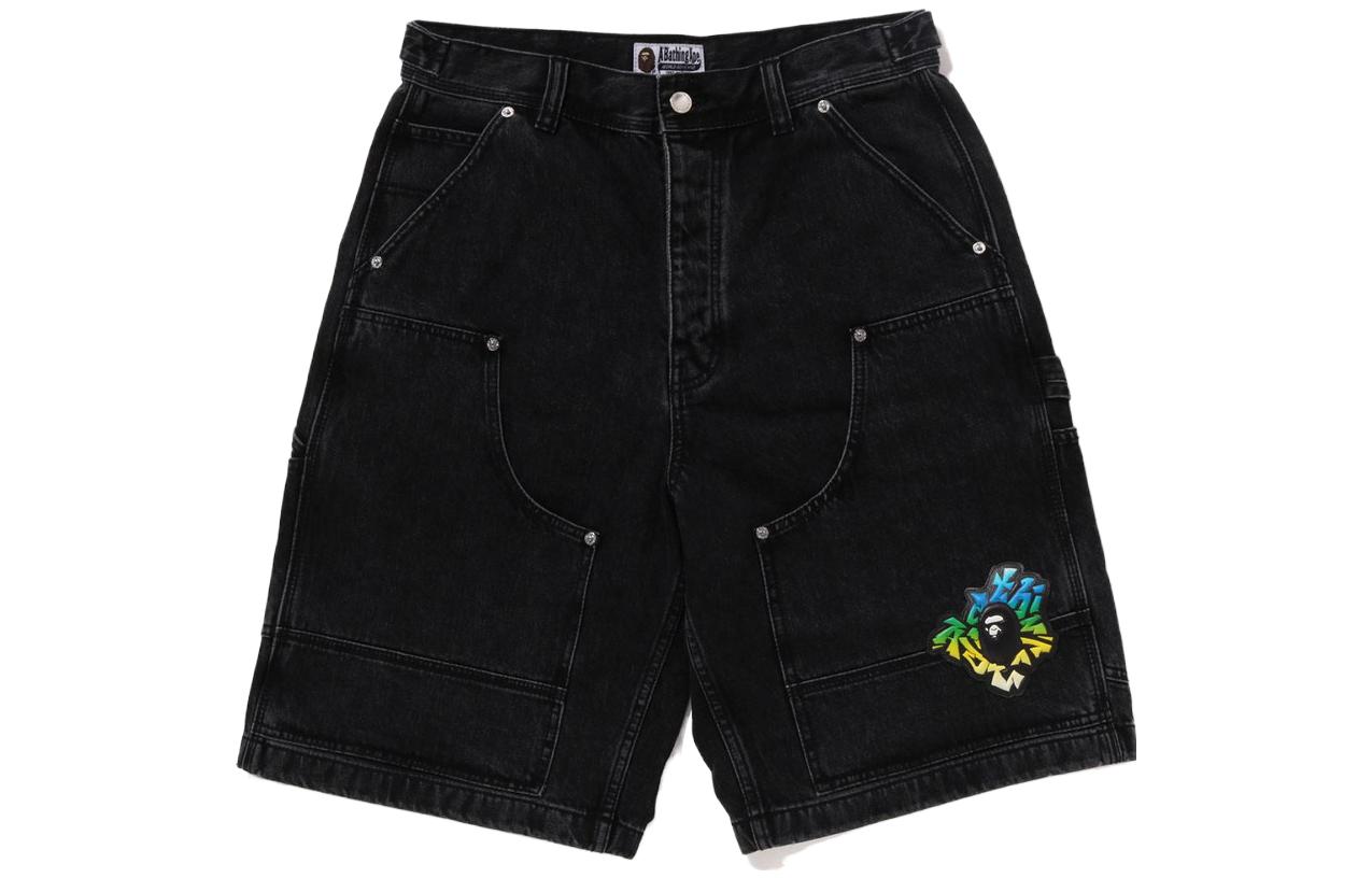 Order BAPE 經典圖案印花休閒短褲 1J30-153-053