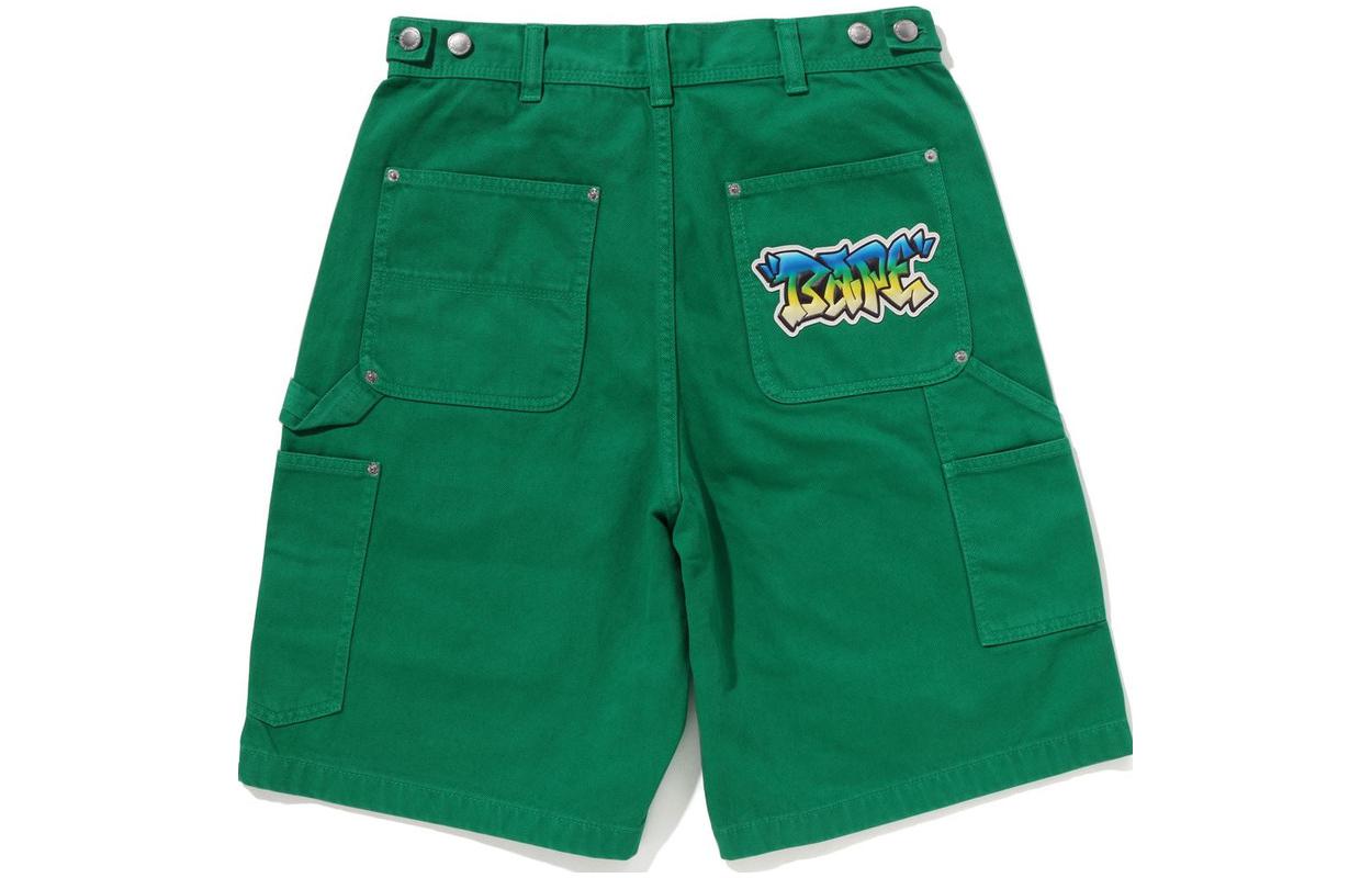Purchase BAPE 經典圖案印花休閒短褲 1J30-153-053