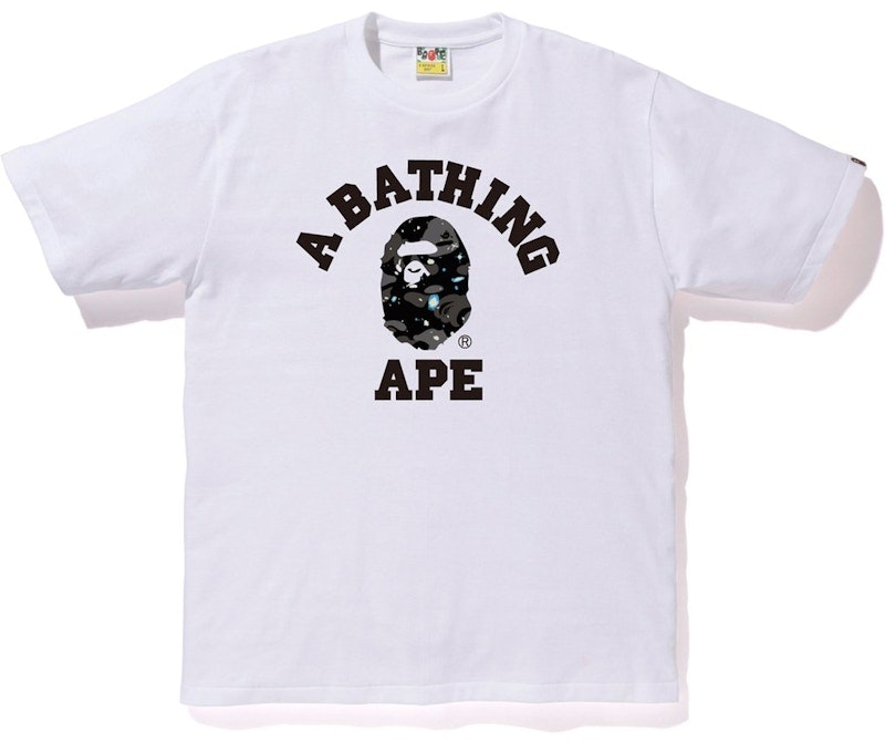 bape-space-camo-college-tee-white