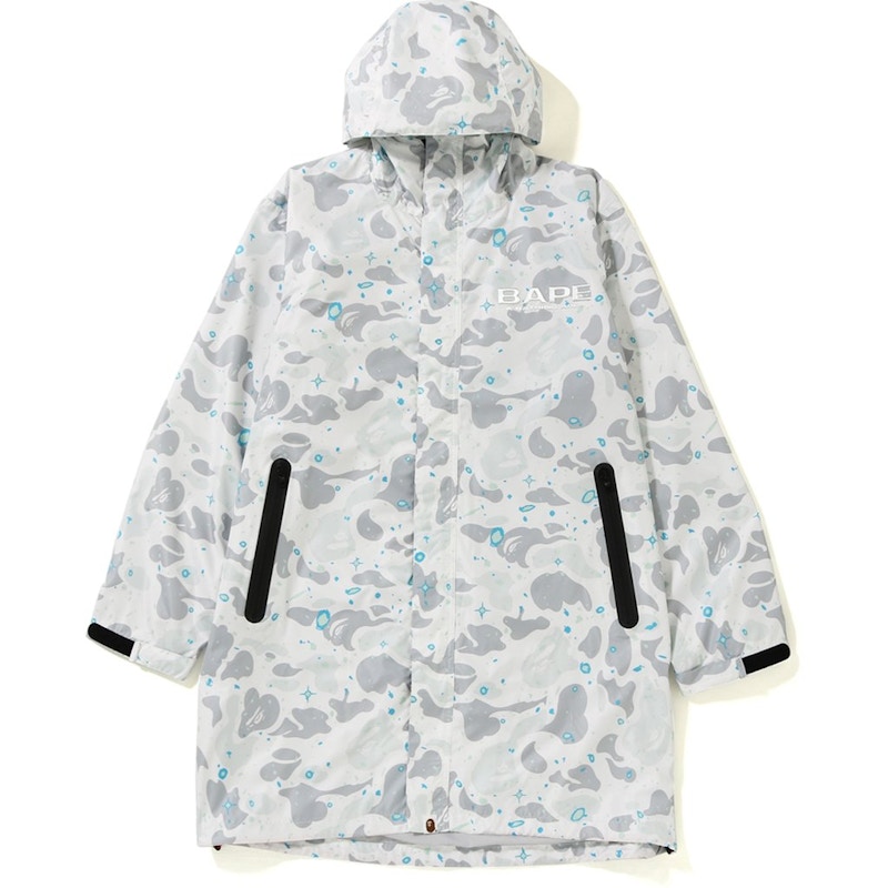 Buy Bape Space Camo Hoodie Jaket Panjang Putih