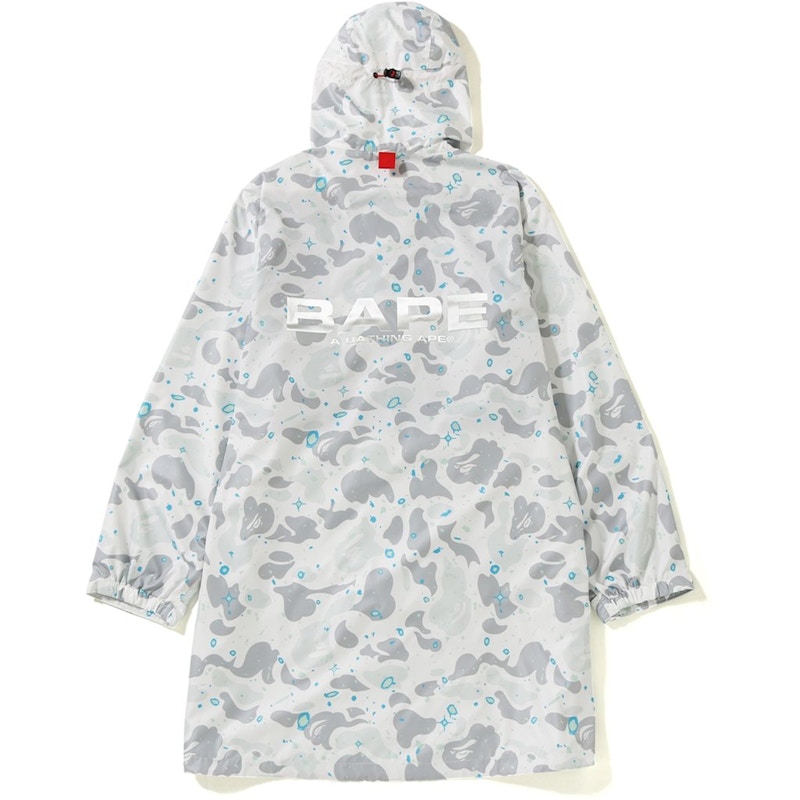 Order Bape Space Camo Hoodie Jaket Panjang Putih