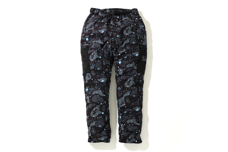 BAPE Space Camo Military Pants Black