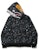 Bape Space Camo Shark Full Zip Hoodie Black