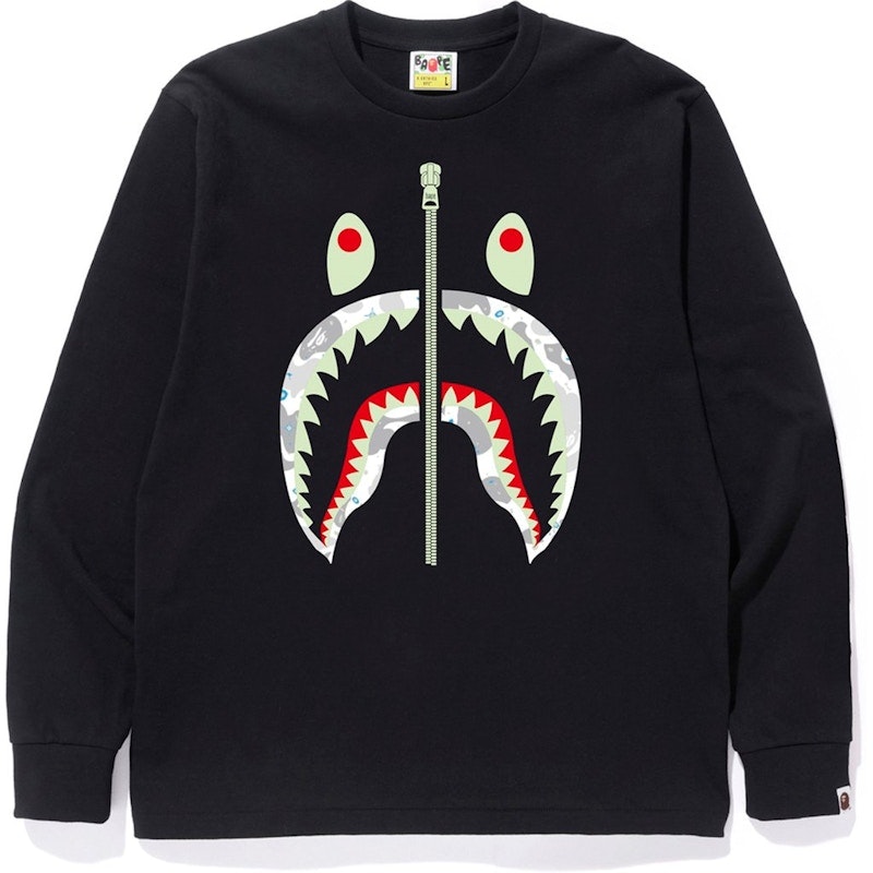 bape-space-camo-shark-ls-tee-black