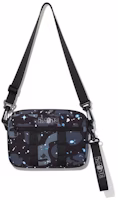BAPE Space Camo Shoulder Bag Black BAPE Space Camo Shoulder Bag Black