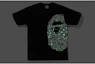 Lookbook Bape Space Camo Side Big Ape Baju-T Hitam
