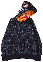 BAPE Space Camo Tiger Full Zip Hoodie Black BAPE Space Camo Tiger Full Zip Hoodie Black