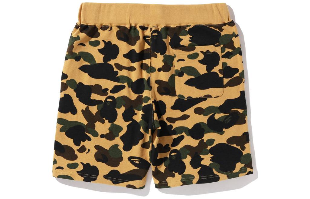 BAPE SS22 1st Camo Sweat Shorts  Elastic Waistband Camouflage Print. 1I30-153-015 圖 5