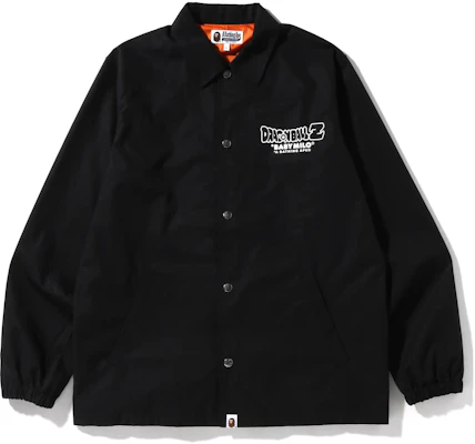 BAPE SS22 黑色长袖夹克带背面印花. DBJACKET#1 Lookbook BAPE SS22 黑色长袖夹克带背面印花. DBJACKET#1