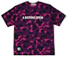 Lookbook BAPE SS22 迷彩字母標誌印花圓領T恤 0ZXTEM109010I