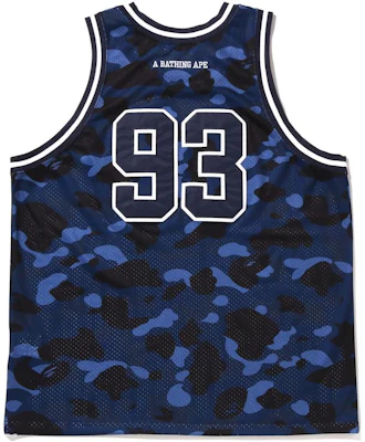 BAPE SS22 迷彩字母印花籃球背心。 1I30-108-019 Sizing BAPE SS22 迷彩字母印花籃球背心。 1I30-108-019