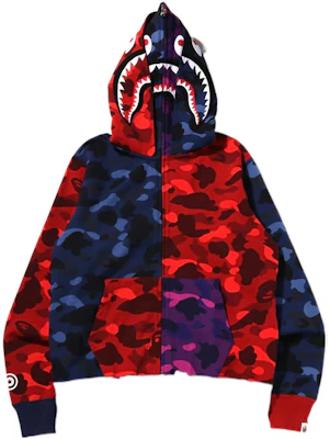 BAPE SS22 Chaqueta Sudadera Camo Multicolor Hombre con Cremallera. 1I20-115-001 Order BAPE SS22 Chaqueta Sudadera Camo Multicolor Hombre con Cremallera. 1I20-115-001